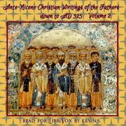 Ante-Nicene Christian Library: Translations of the Writings of the Fathers Down to A.D. 325, Volume 2