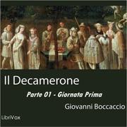 Decameron. Parte 01 - Giornata Prima
