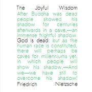 Joyful Wisdom (or: The Gay Science)