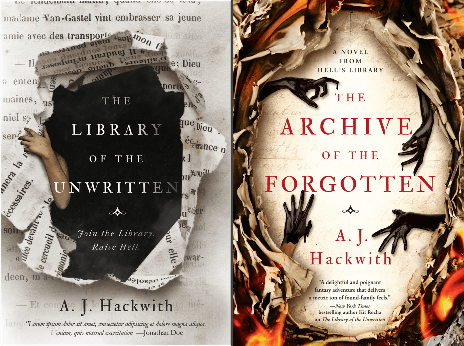 Hells Library Series - A.J. Hackwith