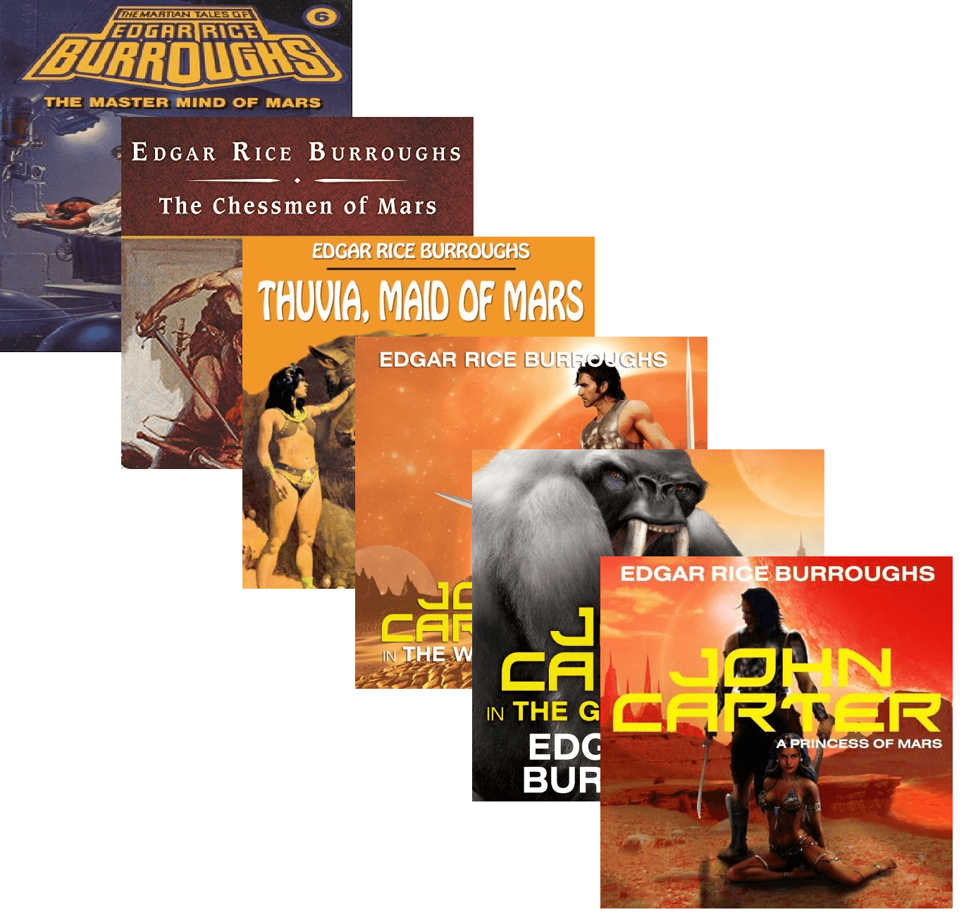 John Carter of Mars (1-6) - Edgar Rice Burroughs